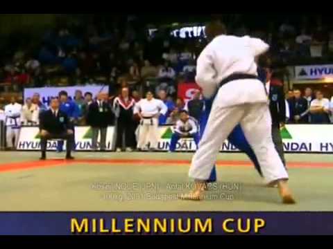 JUDO 2001 World Cup: Kosei Inoue 井上 康生 (JPN) – Antal Kovacs (HUN)