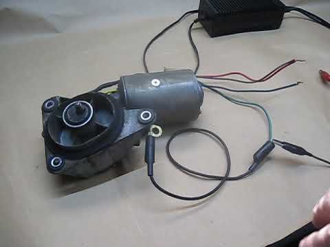 Mopar Wiper Motor 3431077 Test - SOLD