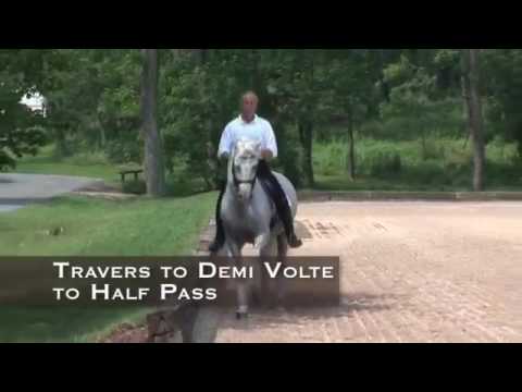 Paul Belasik and Andalusian Stallion Excelso Present Canter Pirouettes and Passage,
