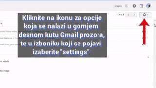 Kako promijeniti jezik svog Gmail računa?