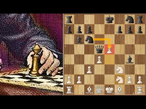You DARE Attack Me?? || Morphy vs Rhodes  (1858)