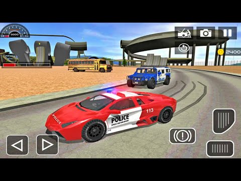 Police Car Stunt Driver: Police Drift Simulator - Blue Jeep 4x4 Driving Android GamePlay#7