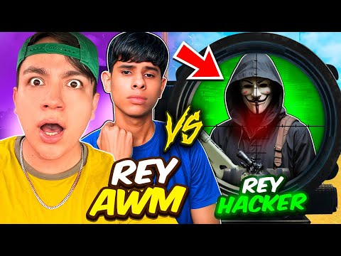 REY HACKER VS REY DEL AWM POR MI CUENTA DE FREE FIRE😱!!