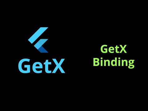 GetX Binding Tutorial 2022 Flutter 2 5 iOS and Android Mobile App Development Course for Beginners