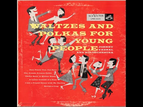 Ethno-American LP Victor 3225AB 1954 Waltzes and POLKAS - Johnny Vadnal and His Orchestra @LemkoHUB