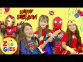 The Zoogies Happy Birthday Superhero Party Spiderman Ironman Captain America Wonder Woman