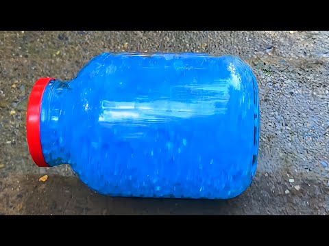 Breaking glass bottles ⚠️🔥 Crushing Crunchy & Soft Things !