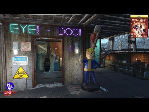 LIVE Build |Disciples Gang Base Build pt 6|Fallout 4 Nuka-World DlC