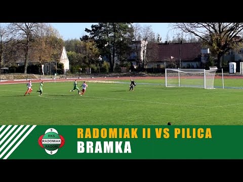 Bramka Patryka Winsztala z meczu Radomiak II Radom - Pilica Białobrzegi 1:0 [RADOMIAK.TV]