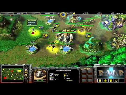 A.1st_LawLiet (NE) vs Moon (NE) - Game 1 - WarCraft 3 gameplay - RN266