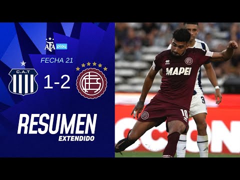 Talleres de Cordoba 1 vs. 2 Lanus | #TorneoBetano | Resumen Extendido | Fecha 21