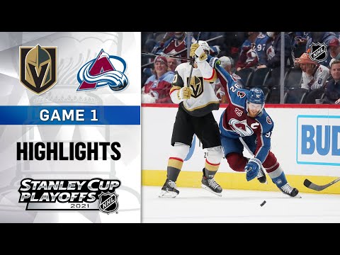 Second Round, Gm 1: Golden Knights @ Avalanche 5/30/21 | NHL Highlights