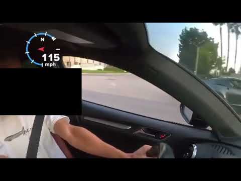 Audi S3 big turbo vs C7 Z06!!