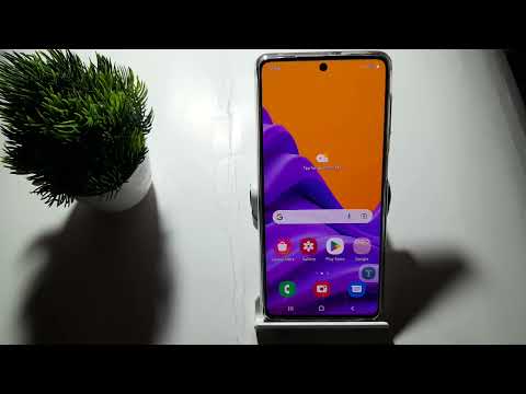 how to off high contract fonts shortcut in Samsung Galaxy m52 5G