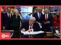 Trump Signs Great American Recovery Initiative Order Targeting Drug Addiction AC1G