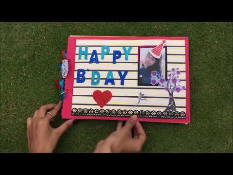 DIY || Scrapbook for Birthday || By Bhumi Shah