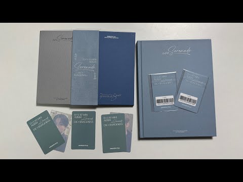Seventeen DxS (도겸&승관) Serenade Standard ver Unboxing! (Blue & Echo versions, Weverse Fan Party POB)