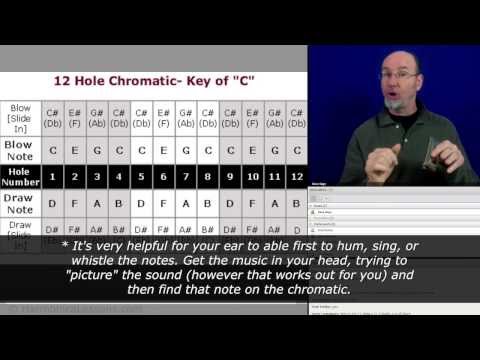 Chromatic Harmonica Ear Training Lesson