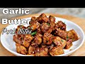 Quick and Easy Garlic butter Pork Bites | You Won't Make Pork Chops Any Other Way
