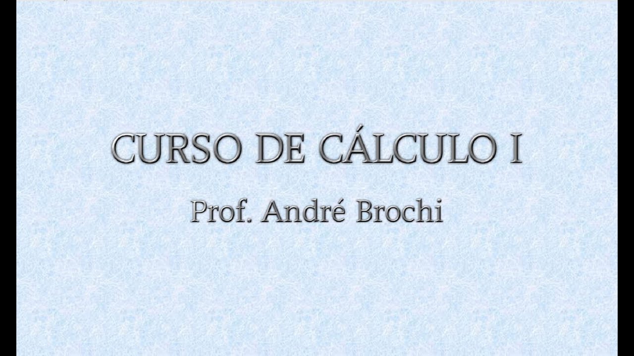 Aula 1 - Noção intuitiva de limite