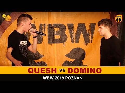 Quesh 🆚 Domino 🎤 WBW 2019 Poznań (freestyle rap battle)