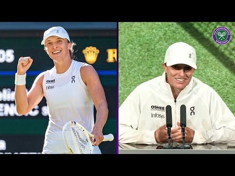 What it means to make the final | Iga Swiatek | Semi-final Press Conference | Wimbledon 2025