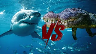 Shark VS Crocodile: Who Will Win Title Of Ultimate Predator? | WORLD'S DEADLIEST | Real Wid