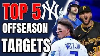 Top 5 Yankees Free Agents & Trade Targets THIS OFFSEASON (New York Yankees News)