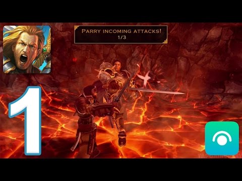 Dawnbringer - Gameplay Walkthrough Part 1 - Thrando Relics: 1-2 (iOS, Android)