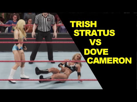 WWE 2K19 Trish Stratus vs Dove Cameron - Iron Finisher