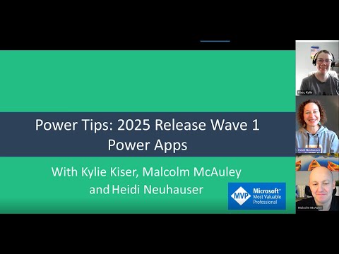 Power Apps: New Features in 2025 Release Wave 1!