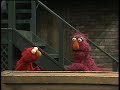 Classic Sesame Street Telly And Elmo Hopping And Standing Still