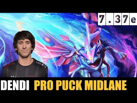 🤯 DENDI [PUCK] MIDLANE 7.37E - DOTA 2 HIGHEST MMR MATCH#dota2  #dota2gameplay #dendidota2 #dendi