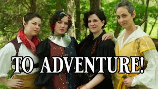 My First Renaissance Faire ft. Morgan Donner & Abby Cox: I made an 18th c Waistcoat!