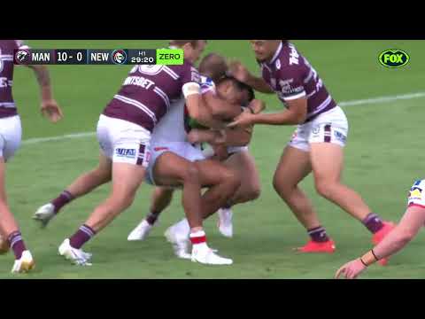 Manly Sea Eagles vs Newcastle Knights 01 04 23 NRL Round 5 Rugby League