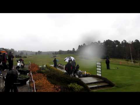 Strollers Golf Tour 2012 -  Gordon driving at Grantown (Miles Right)
