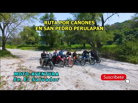 Ruta de Amigos en San Pedro Perulapán, Cuscatlan, El Salvador. 