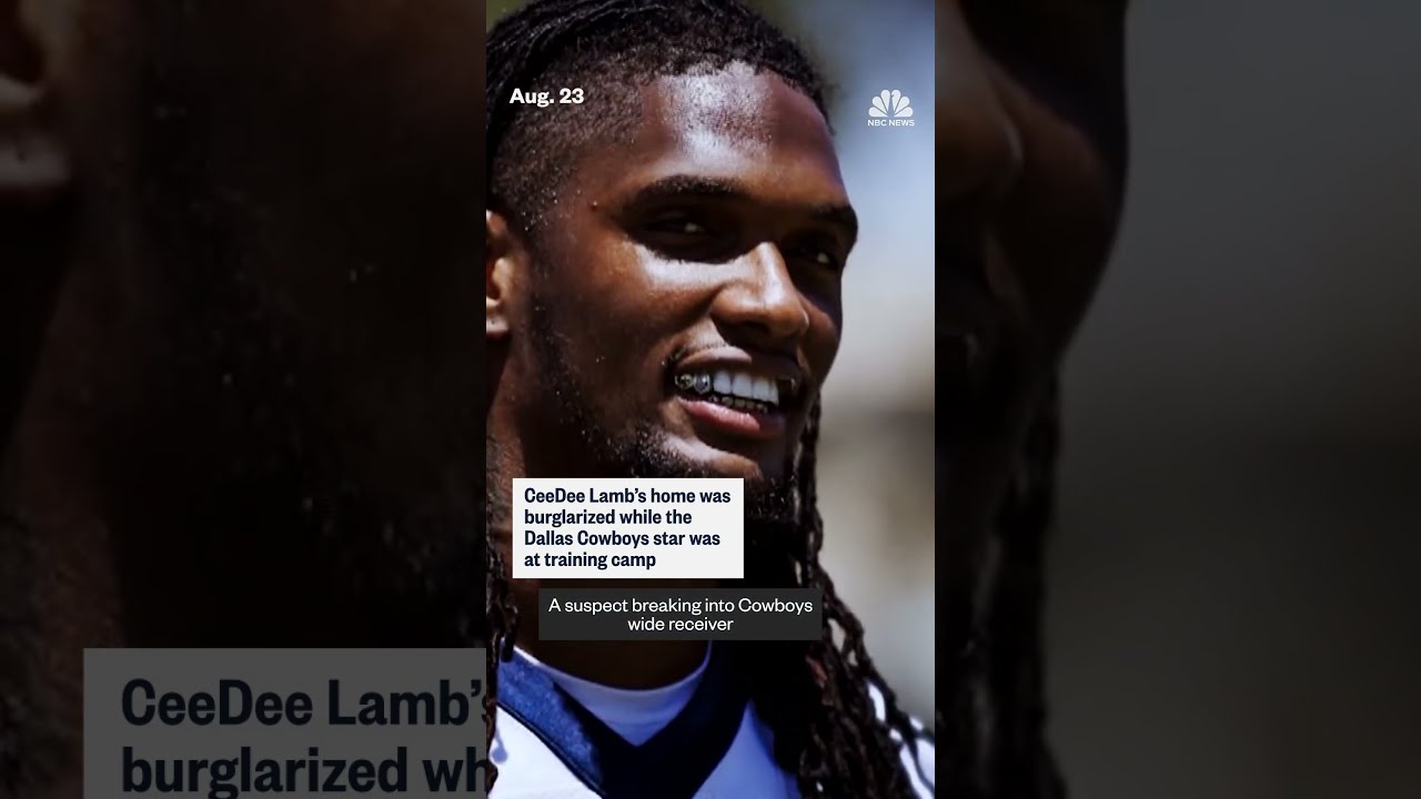 Video: CeeDee Lamb’s Fairview home burglarized of $300,000 in luxury bags