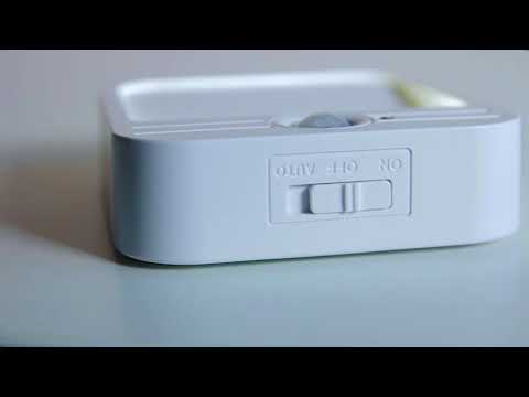 Maclean MCE236 LED Lamp Motion Twilight Sensor Stair Lamp Magnet Hook Range 3-4m Battery 3.7V /