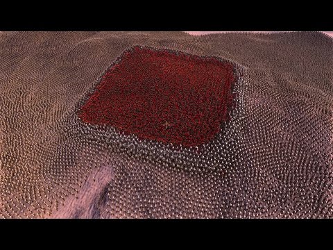 3.000 SPARTANS vs 50.000 ZOMBIES - Ultimate Epic Battle Simulator