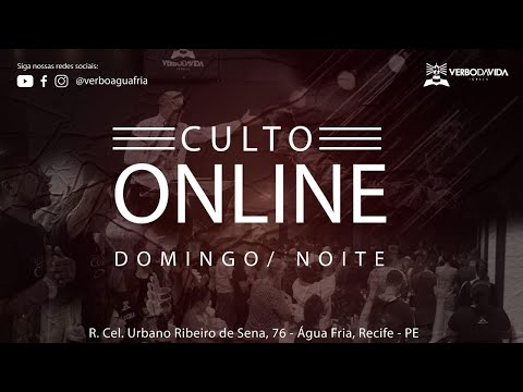 CULTO DOMINGO NOITE | EXPERIÊNCIA COM DEUS  |  PASTOR DANIEL OLEIRO - 23/08/2020