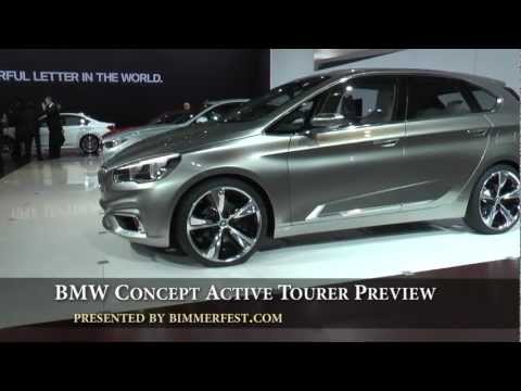 Preview BMW's Concept Active Tourer Inside and Out
