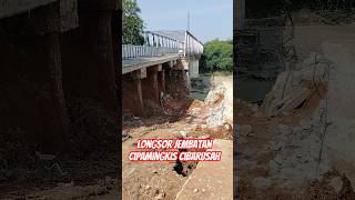 Download lagu longsor jembatan cipamingkus #jembatongsor #jembatancipamikislongsorsor mp3