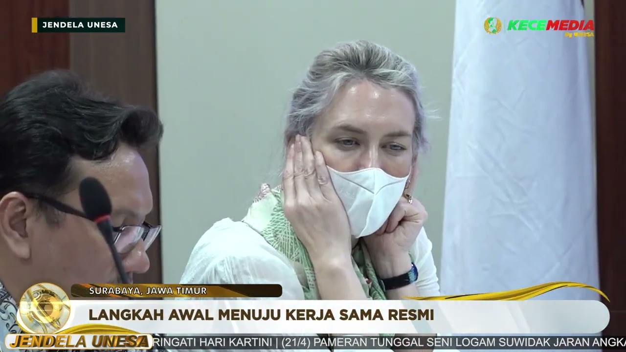 JENDELA UNESA : Dialog Reformasi Pendidikan Indonesia–Palestina di UNESA