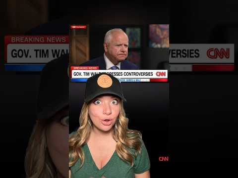 WHAT?!? Walz Questioned About Stolen Valor?!? #2ndamendment #shortsvideo #shorts #shortsfeed Thumbnail
