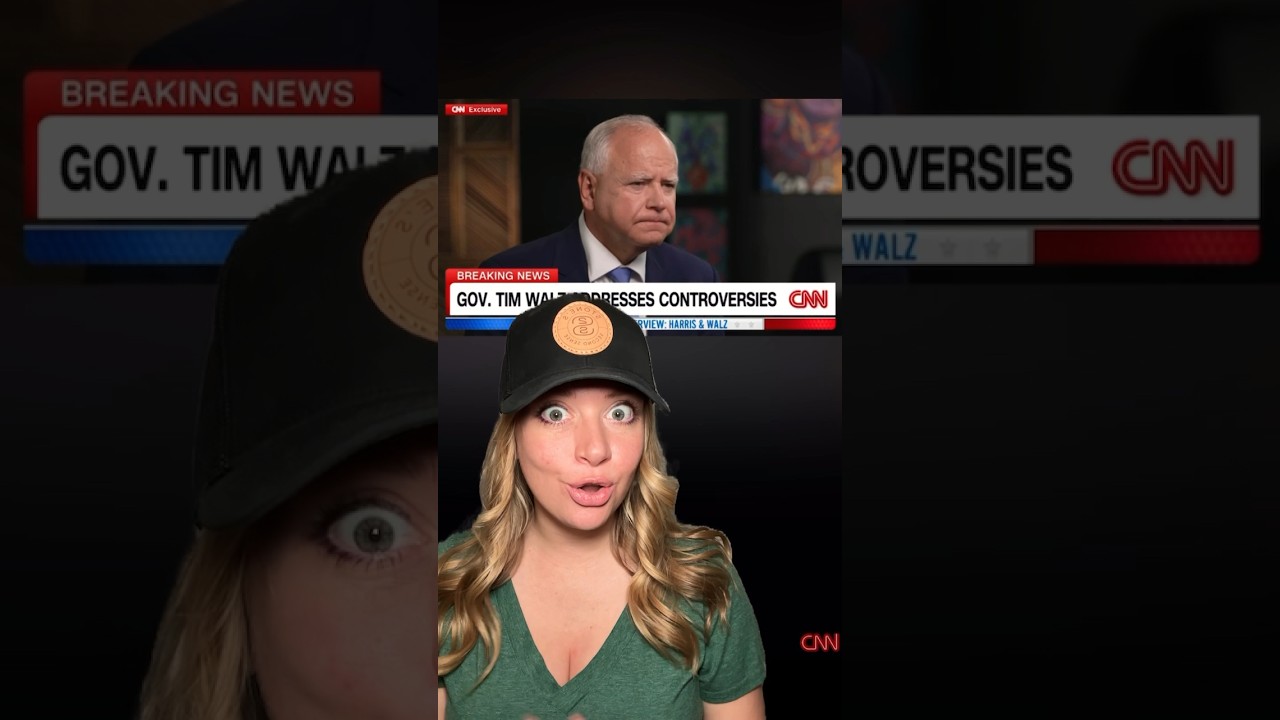 WHAT?!? Walz Questioned About Stolen Valor?!? #2ndamendment #shortsvideo #shorts #shortsfeed