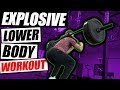 Explosive Lower Body Workout | With NFL Linebacker Will Compton