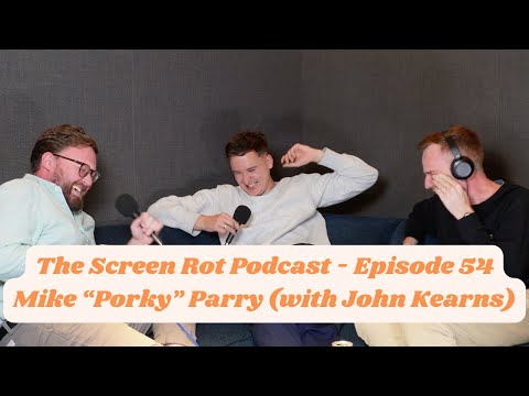 Mike "Porky" Parry (with John Kearns) - the old school broadcaster who loves cinnamon