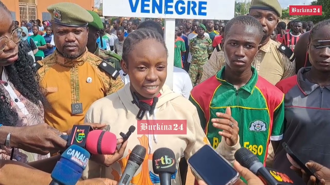 Les élèves en immersion patriotique expriment avec éloquence leur engagement à servir le Burkina