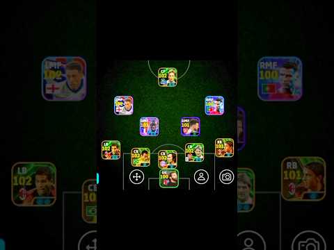 efootball 5221 formation 2025 🥶😱 #efootball #efootball2024 #efootball2025 #pes #formation #shorts